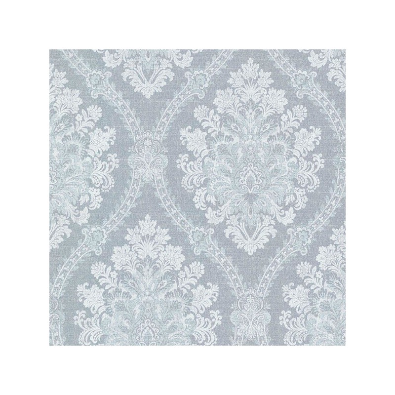 Buy Jacquard Damask Blue FDFD21043 Wallpaper UK