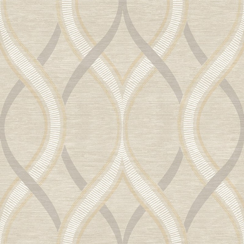 Buy Frequency Grey Gold 262521849 Wallpaper Direct UK
