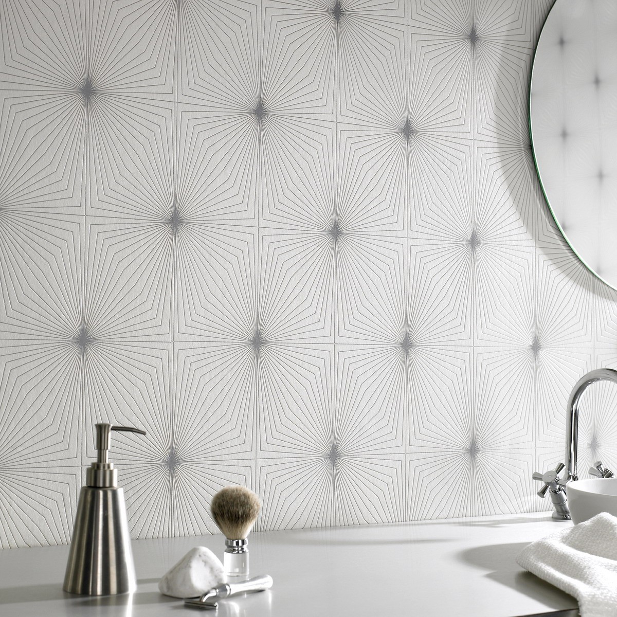 Waterproof Bathroom Wallpaper Ideas For Wetrooms