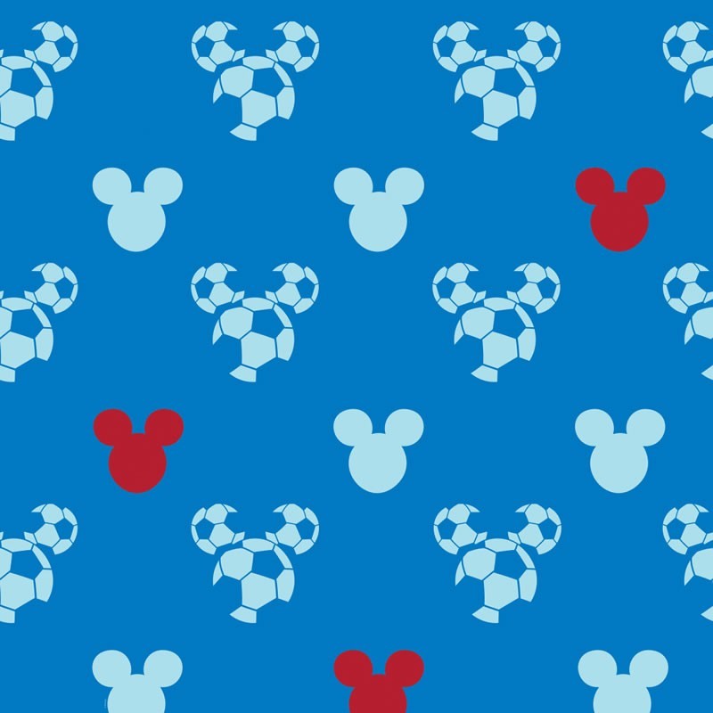 Mickey Sport Blue Kids Wallpaper, Blue Wallpaper, Kids