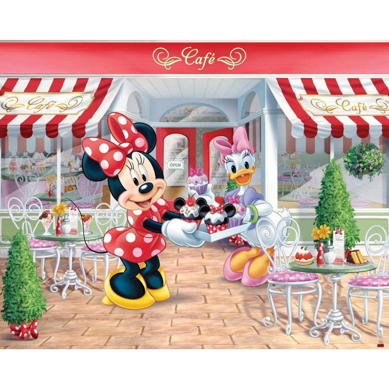 Walltastic Disney Minnie Mouse, 41332 Wall Mural, Disney Wall Mural
