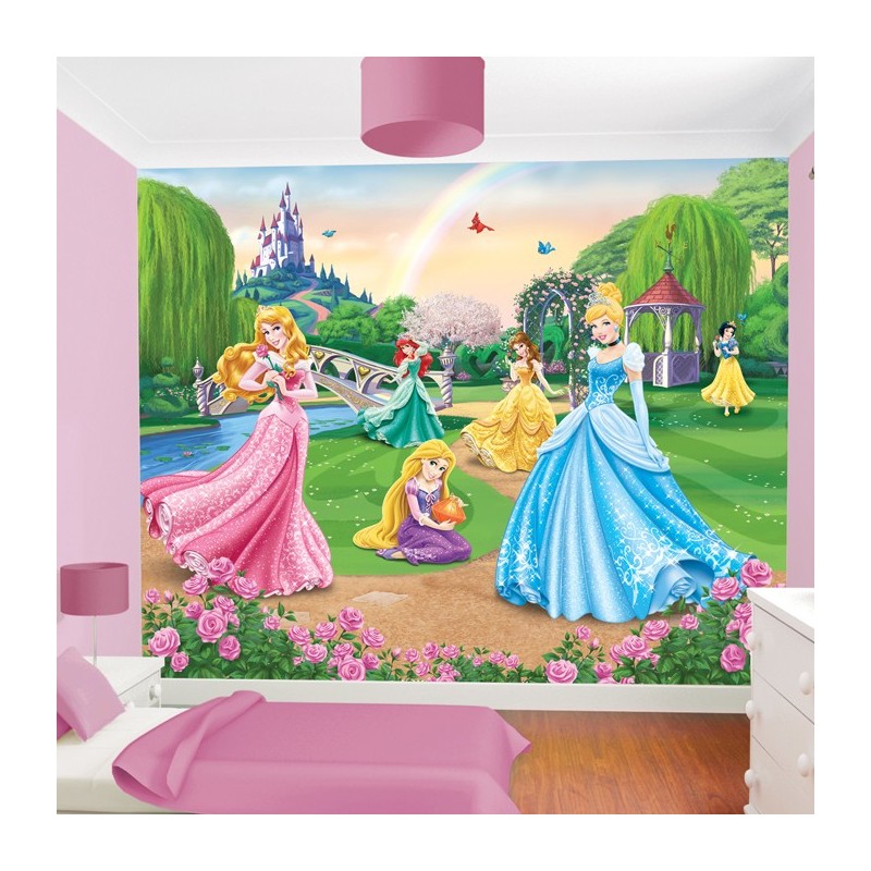 Walltastic Disney Princess Wall Mural, 41318 Wall Mural, Disney Wall Mural
