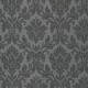 Beaune Graphite Grey Damask Wallpaper