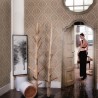 Magny Or Pale Gold Damask Wallpaper
