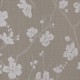 Corcelle Pierre Taupe Grey Floral Wallpaper