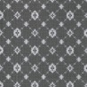 Toison Graphite Grey Trellis Wallpaper
