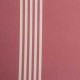Oxford Stripe Peony Red Wallpaper