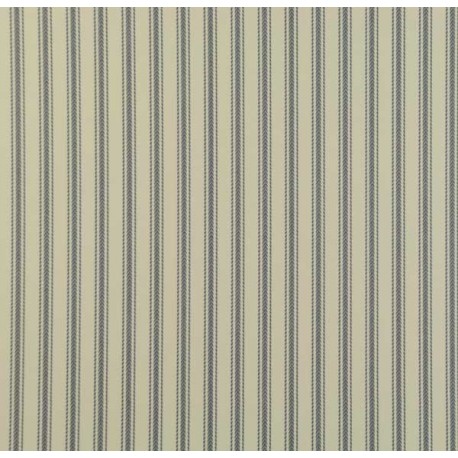 Ticking 01 Indigo Blue Stripe Wallpaper