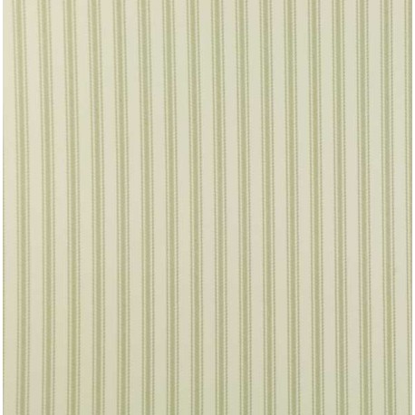 Ticking 01 Sage Green Stripe Wallpaper