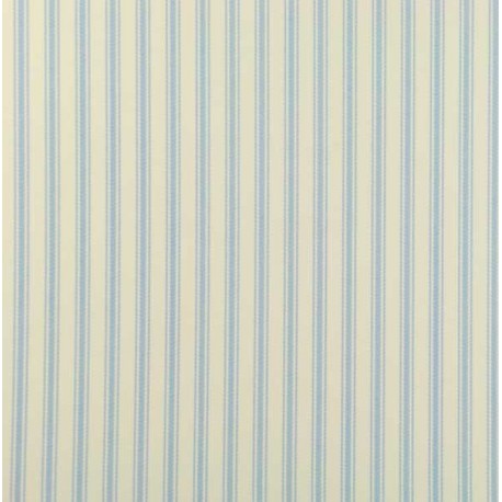 Ticking 01 Sky Blue Stripe Wallpaper