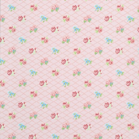 Losange Pink Wallpaper