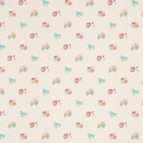 Losange Beige Wallpaper