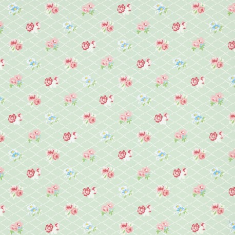 Losange Mint Wallpaper