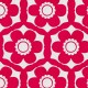 Funky Flora Candy Pink Wallpaper