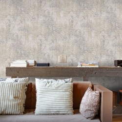 Kerala Stone Grey Wallpaper