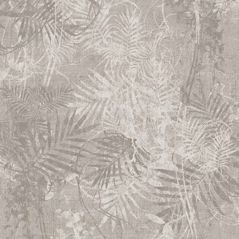 Kerala Taupe Grey 22006 Wallpaper, Taupe Grey Flower Wallpaper