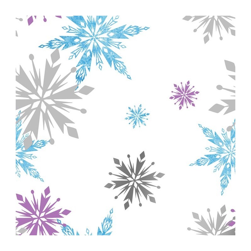 disney snowflake wallpaper frozen kids room wallpaper