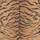 Tiger Skin Burnt Orange Wallpaper
