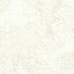 Travel Cartography Off White (Cream)