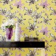 Spotted Orchid Floral Citron Yellow