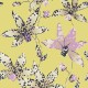 Spotted Orchid Floral Citron Yellow