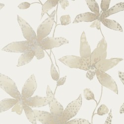 Spotted Orchid Flower Neutral Cream