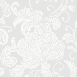 Verey Floral Damask Grey