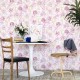 Roses Watercolour Pink Wallpaper
