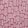 Little Trees Fuchsia Red Wallpaper