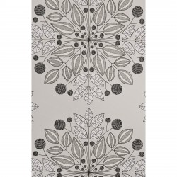 Kaleidoscope Merino Grey Wallpaper