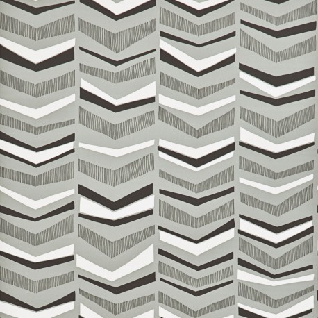 Chevron Grey stone Wallpaper