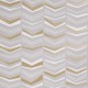 Chevron Humbug Beige and Grey Wallpaper