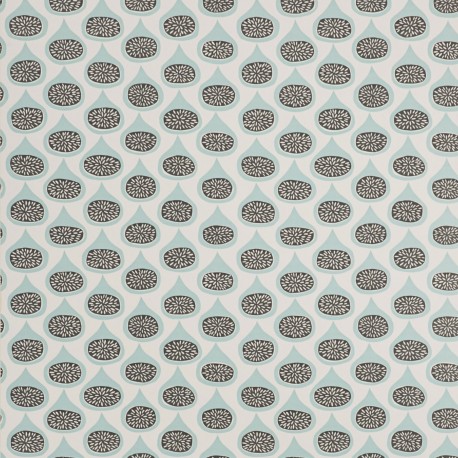 Figs Lagoon Turquoise Blue Wallpaper