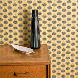 Figs Posset Sunshine Yellow Wallpaper