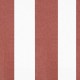 Sol Rojo Red and White Stripe Wallpaper