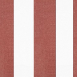 Sol Rojo Red and White Stripe Wallpaper