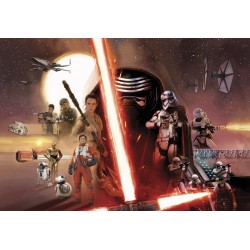 Star Wars Character Wall Mural