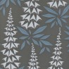 Foxglove Boleyn Dark Grey Wallpaper