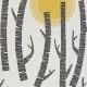 Woods Solar Yellow Wallpaper