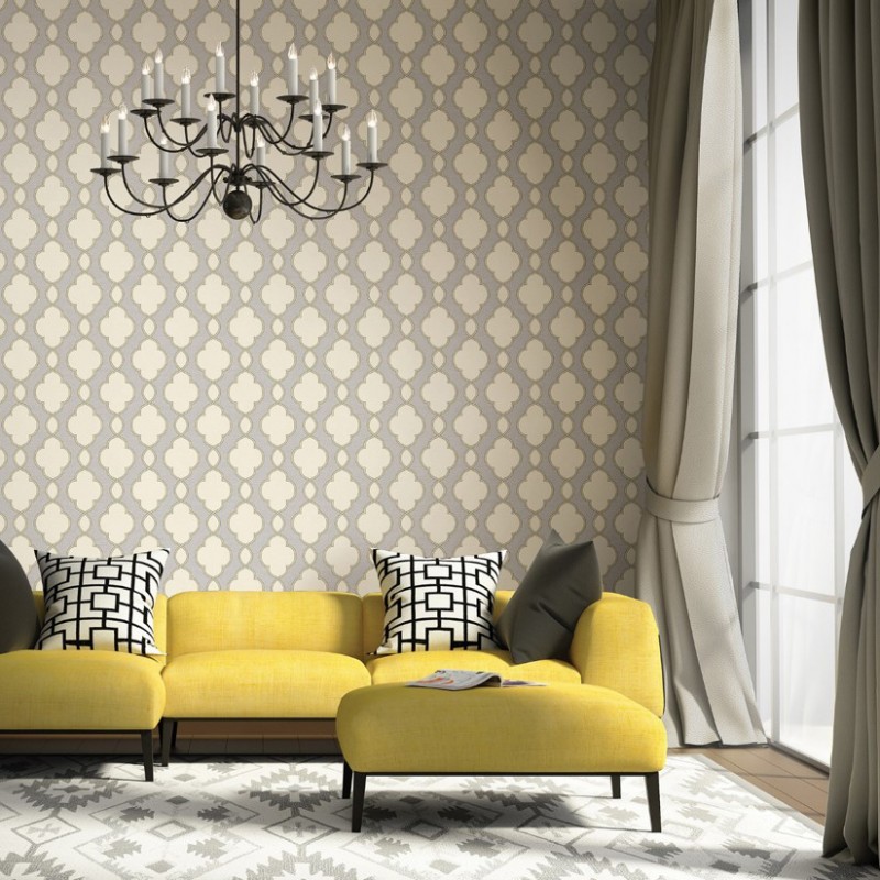 Structure Grey Cream Yellow 2625 21820 Wallpaper Direct Uk