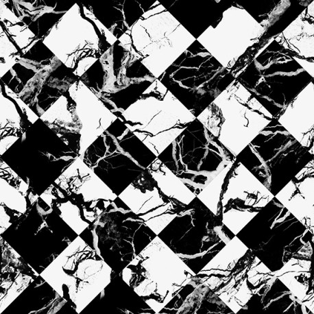 Marble Tile Geometric Wallpaper