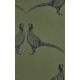 Pheasant Camo Green Wallpaper