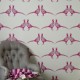 Pheasant Pink & Grey Wallpaper