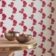 Pheasant Pink & Grey Wallpaper