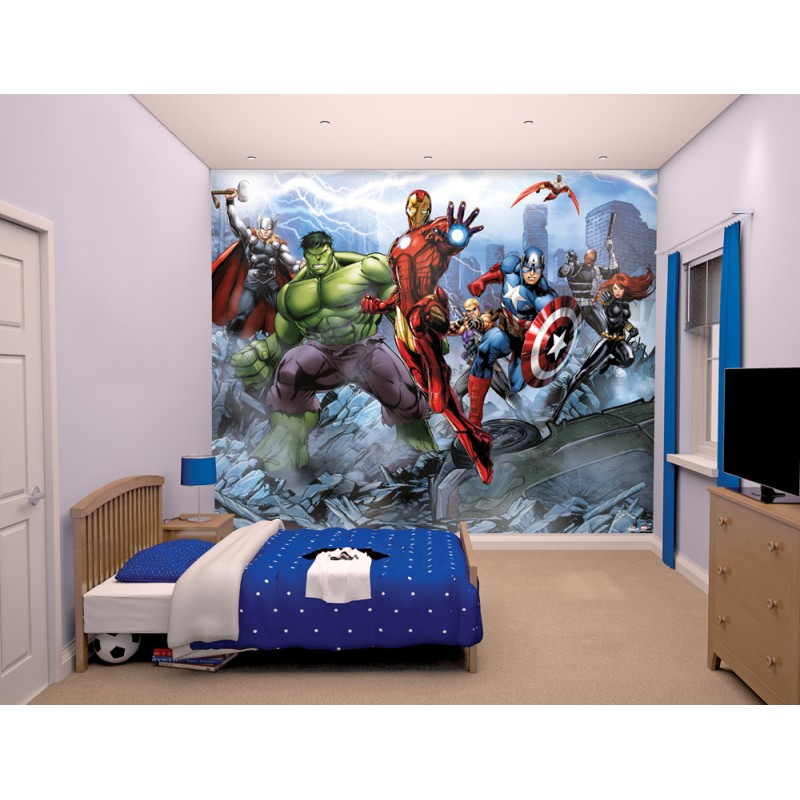 Avengers Age of Ulton Wall Mural, Avengers Age of Ultron Poster