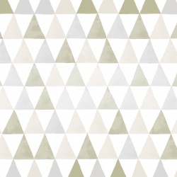 Deltas Beige Wallpaper