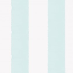 Aquarela Sky Blue and White Stripe