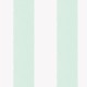 Comos Aqua Green and White Stripe