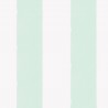 Comos Aqua Green and White Stripe