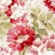 Conrad Red Floral Wallpaper